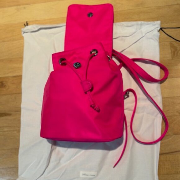Lover+Friends Hot Pink Back Pack with Storage Bag Never Worn - Picture 3 of 7